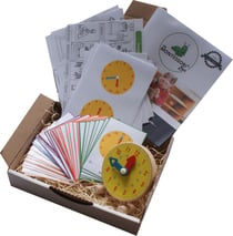 Horloge lire l'heure Montessori
