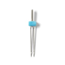 Aiguille double jersey et piqure ornement, 2,5 mm/80