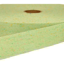 Sangle chinée vert nil au mètre