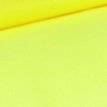 Tissu Tulle souple métallisé Jaune fluo