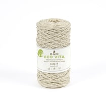 DMC - Fil Coton Recyclé Eco Vita Metallic 4mm Col. 03 beige