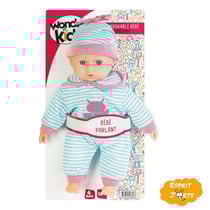 Poupon parlant 25cm - Wonderkids - 4 sons