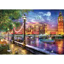 Puzzle londres au coucher du soleil 2000 pieces - collection monuments angleterre - educa - 19046