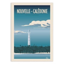 Affiche 50x70 cm - Nouvelle Calédonie - Turo