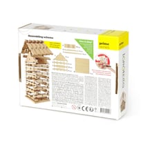 Jeu de construction en bois Maison Tirelire 37 pièces IGROTECO