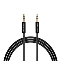 Câble Jack 3,5mm mâle-mâle Auxiliaire Smartphone Enceinte Casque Akashi Noir