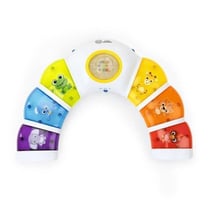 Jouet Musical Piano- Glow & Discover- Jouet d'activités avec Lumieres, Musique & Hochet, 3 Modes - Multilingue