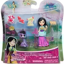 Mini princesse : les aventures de mulan la guerriere - hasbro e0236 - disney princesses - poupee