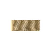 Bobine 25m galon aspect gros grain Beige 15mm