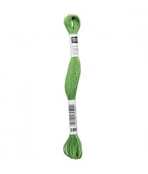 Fil à broder mouliné Uni - Rico Design 180 Vert