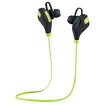 Ecouteurs Bluetooth Sans Fil Stéréo Avec Micro Et Contrôle Vocal Pour Smartphone Vert YONIS