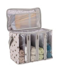 Sac de rangement motif Abeille (25 x 40 x 30 cm) – Hobby Gift Ecru