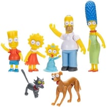 Figurines jouets - JAKKS PACIFIC The Simpsons - Coffret 5 figurines 6 cm JAC175394