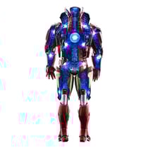 Iron Man 3 - Diorama 1/6 Iron Man Mark VII (Open Armor Version) 32 cm