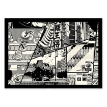 Affiche 50x70 cm - Manga - Paiheme studio