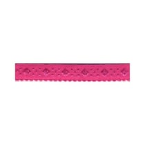 Bobine 25m élastique lingerie cavalier fuchsia 11mm