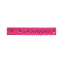 Bobine 25m élastique lingerie cavalier fuchsia 11mm