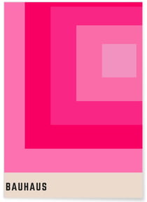 Affiche Bauhaus 16 | A3 : 29,7x42cm