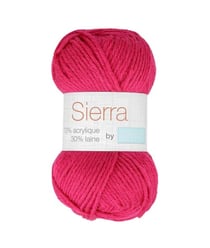 Pelote de laine à tricoter Tricot SIERRA - Distrifil 798 Rose