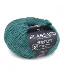 Pelote de Yak à tricoter MERINO YAK - Plassard 74 Bleu