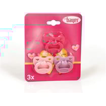 Lot de 3 tétines de poupée