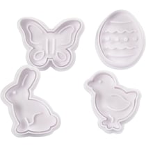 4 Emporte-Pièces avec Tampon - Pâques