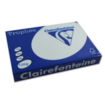 Ramette de papier - A4 - Bleu pastel - 120g - Impression - 250 feuilles - Clairefontaine Trophée