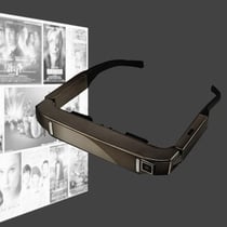 Lunette Vidéo 3D Android Quadcore 1.3Ghz Casque Vr Ecran Virtuel 80' Cam 5Mp + SD 128Go YONIS