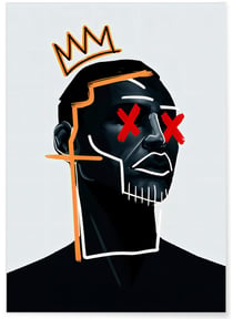 Affiche Roi moderne | A3 : 29,7x42cm