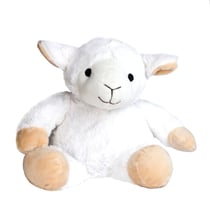 Peluche Bouillotte Mouton blanc