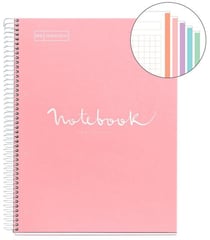 NB-5 A4 120F QUADR. EMOTION 90GR ROSE