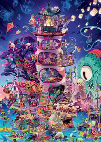 Puzzle 2000 pièces - Regarde, un Phare - Heye