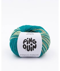 Pelote de coton brillante Pingo Magic - Pingouin Vert