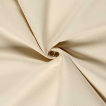 Tissu Toile coton canvas Aria sur fond Blanc cassé - Au mètre
