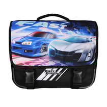 Fast And Furious - Cartable 38cm - Noir - Bagtrotter