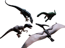 Figurines Dinosaures Montessori