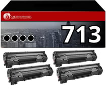 Pack 4 Toners compatible CANON 713 noir - 123CONSOMMABLES