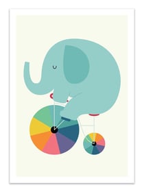 Affiche 50 x 70 cm -  Beautiful Ride - Andy Westface