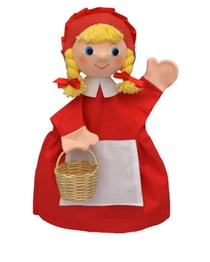 Marionnette Chaperon Rouge sans Pieds