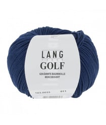 Coton à tricoter GOLF - Lang Yarns - PPSC 35 Bleu