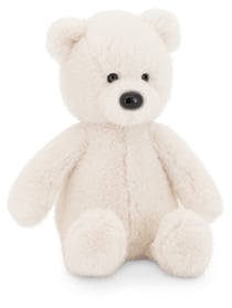 Ours Teddy Blanc - 25 cm - Orange Toys