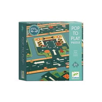Puzzle route 21 pieces - Djeco