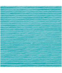 Pelotes de fil à tricoter CREATIVE COTTON ARAN de Rico Design - Laissez libre cours à votre créativité avec douceur et style ! 36 Turquoise