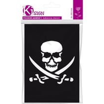 Pochoir adhésif Pirate 7x10 cm