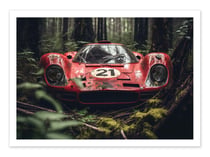 Affiche 50 x 70 cm -  ForestCar - Marcel Egger