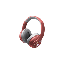 K-EARS Casque audio bluethooth bordeaux