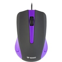 Souris - YENKEE - YMS 1015PE - Filaire - 3 boutons - 1000 DPI - Surface caoutchoutée