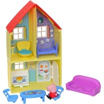 La maison aventure de peppa pig + 6 accessoires - maison - figurine peppa le cochon - hasbro - f2182