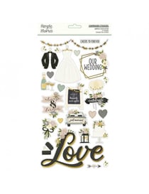 Chipboard Happily ever after Simple Stories