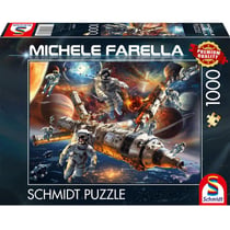 Puzzle 1000 pièces - Magie des Galaxies : En Apesanteur dans l'Espace - Schmidt Spiele